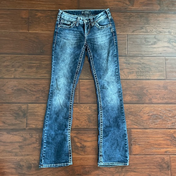 Silver - Aiko Bootcut Jeans, Size 26x33 - Picture 2 of 6